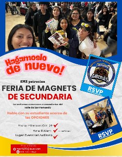 FERIA de escuelas segundarias